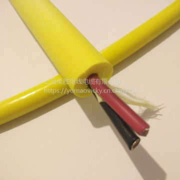 Bending Resistance Bare Copper Conductor Zero Buoyancy Cable