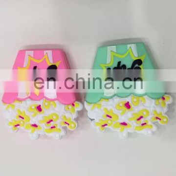 Korea Style Creative Popcorn Purse Fashion Girls Clutch Mini Zipper Wallet Pouch Silicone Purse