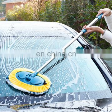 Hot Sale Microfiber Chenille Car Wash Mop with Extendable Handle