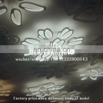 modern dimmable by remote control led acrylic ceiling lights for drawing room