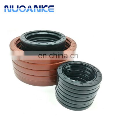 NUOANKE Manufacture High Quality Black Brown FKM Oilseal TC NBR Rubber Oil Seal