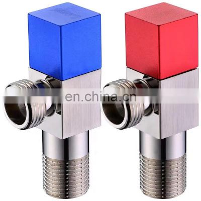 Good price plastic handle multi-functional angle valve