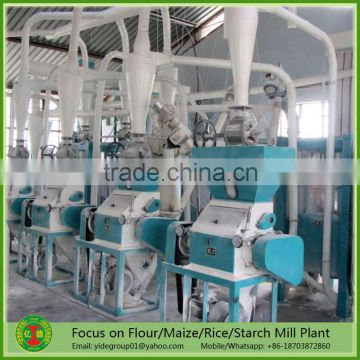 Turnkey project Full automatic flour milling plant