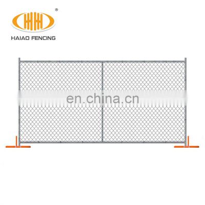 Factory wholesale  temporary fence chain link temporary fence