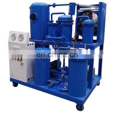 Vacuum oil dehydration in Lubricant oil purifier and hydraulic oil purifier machine