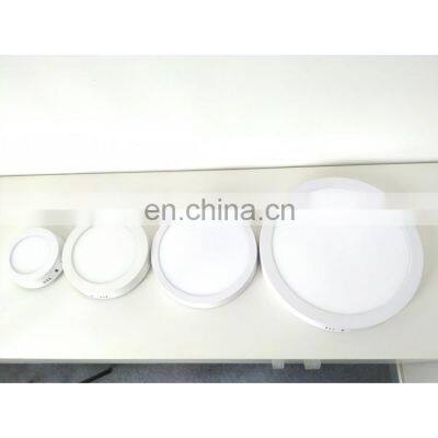 Factory Directly 6W/9W/12W/18W led Surface Round  Panel Light