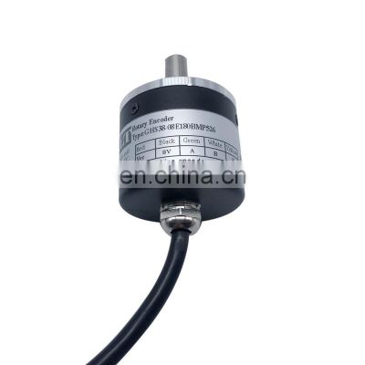 CALT GHS38-06E600BMP526 600ppr solid shaft incremental rotary encoder cable back out encoder