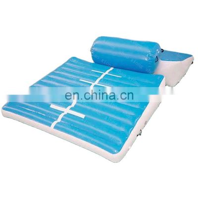 Triangle Inflatable Air Incline Gymnasticsn Air Ramp Mat For Cheerleaders