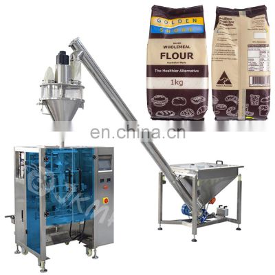Hot selling automatic 1 kg flour packing machine for 1kg corn flour wheat flour packing machine