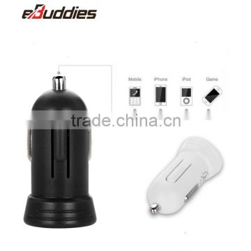 electric type 5V 1A Single Port USB Car adapter for in-Car use/ Single Port mini USB Car Charger