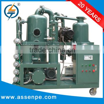 High Performance Double Stage oil purifier system/waste oil regeneration