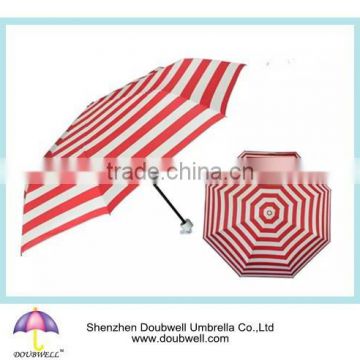 wholesale fashion strong small 3 fold umbrella