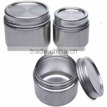 stainless steel food container/food storage container