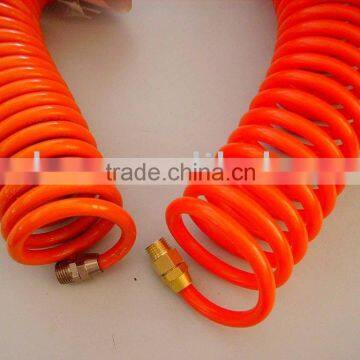 Flexible PU spiral tubing