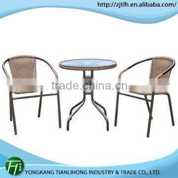 hot salling!!! outdoor rattan dining table chairs