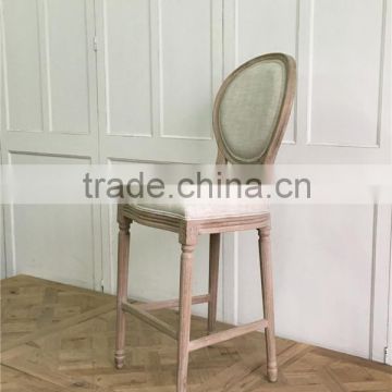 antique wood high chair