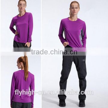 China custom layer 8 sportswear manufacturers fabric for sportswear women