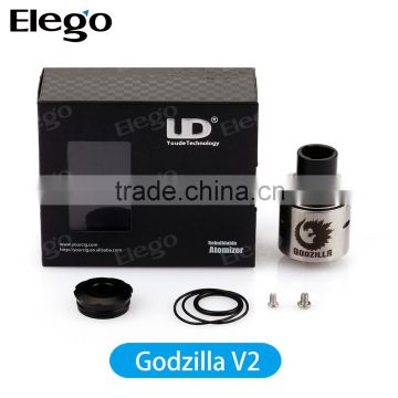 Elego Best selling products dripping atomizer Godzilla V2 RDA ,rebuildable atomizer Godzilla V2 rta tank