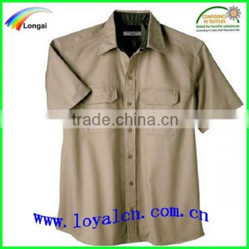 high quality 100% cotton work shirts wholesale