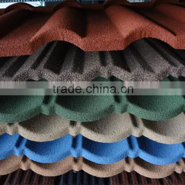 China Supply Stone Coated Steel Roof Tiles Mamufactory