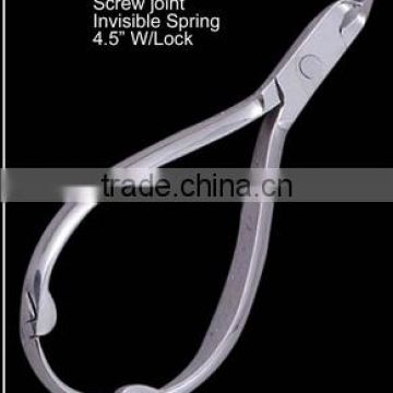 4 Inch Cuticle Nipper with invisible Spring