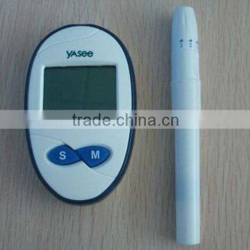 Diabetes glucose Monitor with Measuring range 30-600mg/dl