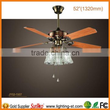 2014 new modern 52" cheap ceiling fans JY52-1507