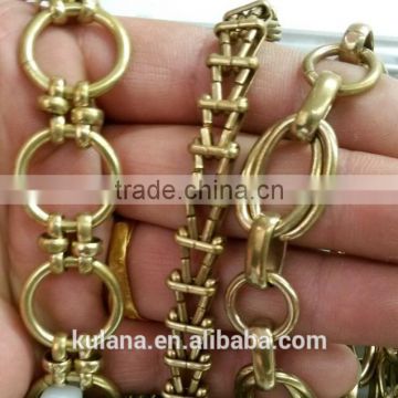Manufacturer Top Selling Eco-friendly Brass Chain Jewelry Chain Necklace Chain Bronze Necklace Chain