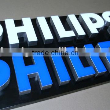 Outdoor 3d Epoxy Resin Channel Letter Signage