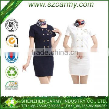Customized Hotel Summer Navy Working Suit