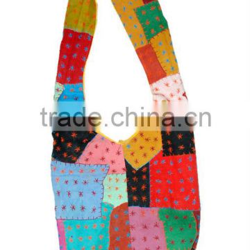 Wholesale 50 Pcs Lot Exclusive Patchwork Kantha Sling Bag