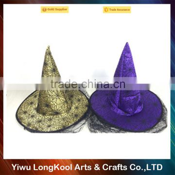 lady decorated party hat fairy costume halloween witch hat