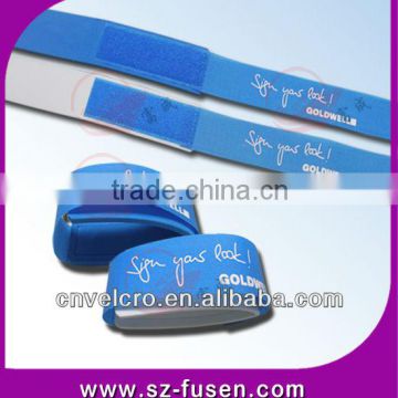 Colorful fastener tape alpine ski straps