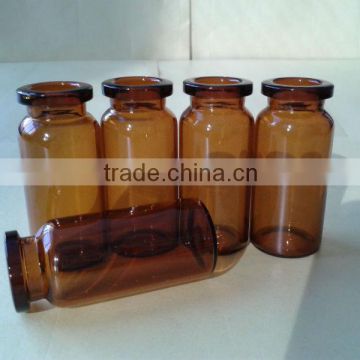 Wholesale 10ML clear borosilicate glass flip top vials