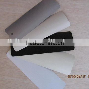 various aluminum slats used for venetian blinds