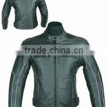 DL-1180 Leather Motorbike Jacket , Ladies Motorcycle Jacket