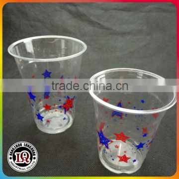 Printed Disposable Plastic PET Cups For Party