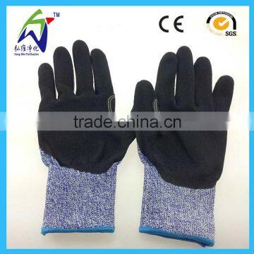 Factory price level 5 protection anti cut work gloves