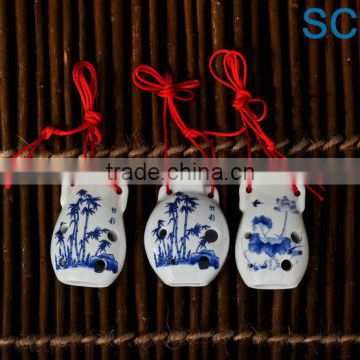Jingde Town Pottery Ocarina For Necklace