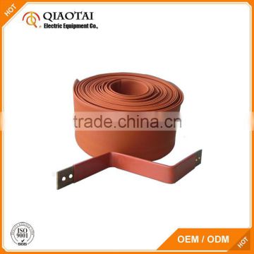 Silicone rubber flexible cable sleeve for heat shrinkable