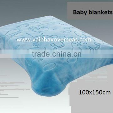 Luxary mink baby blankets