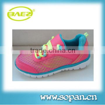 pupular girl bright color athletic running shoes