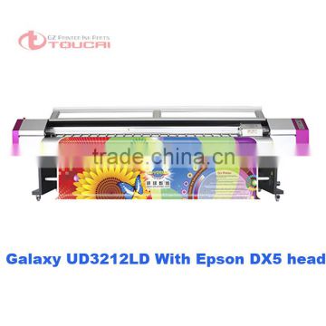 Dx5 heads equipped 3.2m galaxy ud ecosolvent printer