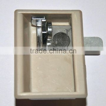 Pad lock with handle for cabinet