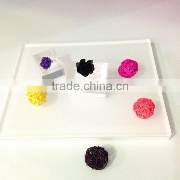 Customized Black,clear,frosted Acrylic jewelry display block