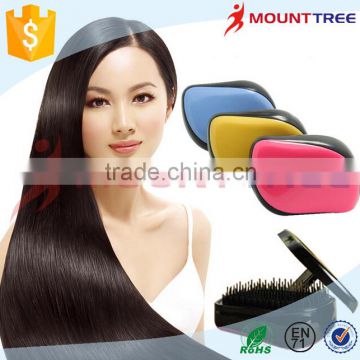 Portable Colors Hair Styling easy taken Comb Anti-Static/mini comb with Head Massager Function