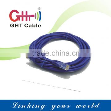 Patch Cord Cable Cat5e 1m/2m/3m/5m T568B UTP Soild copper 24awg