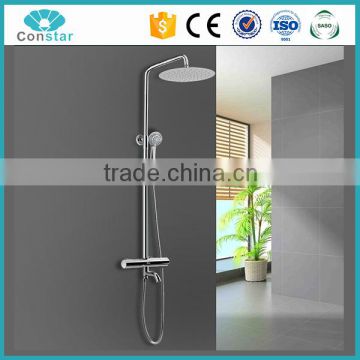 In-Wall Rainfall Thermostatic Digital Display Shower Set With Massage