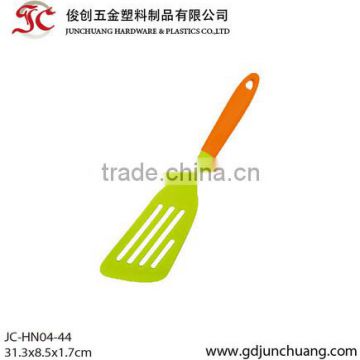 Silicone slotted turner for kitchen gadget cook tool