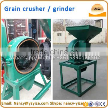 Industrial corn hammer crusher mill for sale / mini grain maize crushing machine